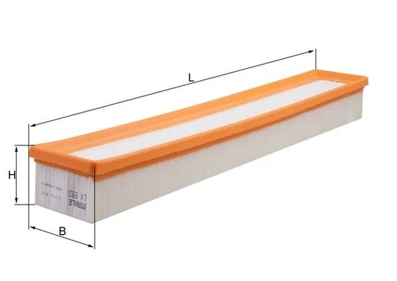 Õhufilter MAHLE LX 992