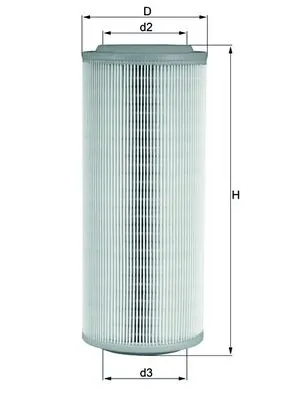 Õhufilter MAHLE LX 855