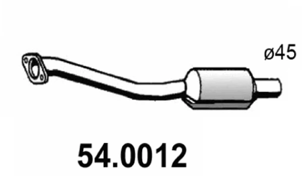 Katalüsaator ASSO 54.0012