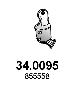 Katalüsaator ASSO 34.0095