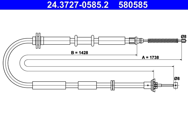 Tross, seisupidur ATE 24.3727-0585.2