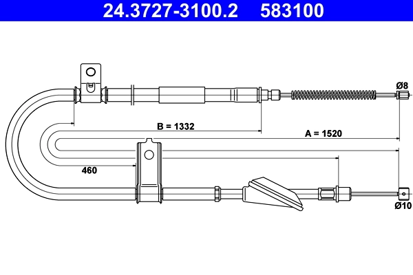 Tross, seisupidur ATE 24.3727-3100.2