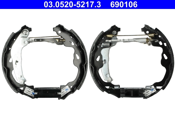 Piduriklotside komplekt ATE 03.0520-5217.3