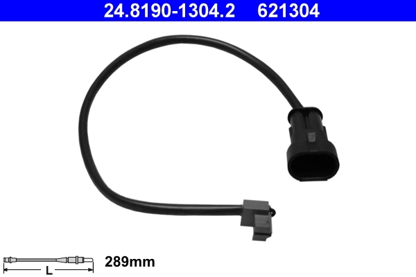Hoiatuskontakt, piduriklotsi kulumine ATE 24.8190-1304.2