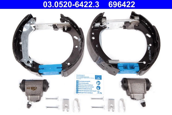 Piduriklotside komplekt ATE 03.0520-6422.3