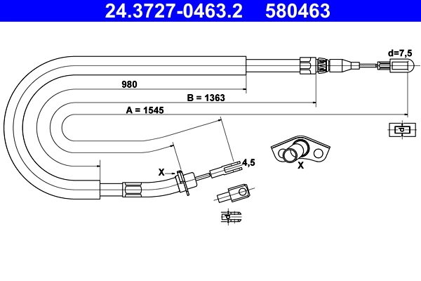 Tross, seisupidur ATE 24.3727-0463.2