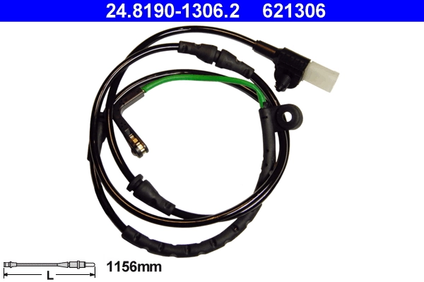 Hoiatuskontakt, piduriklotsi kulumine ATE 24.8190-1306.2
