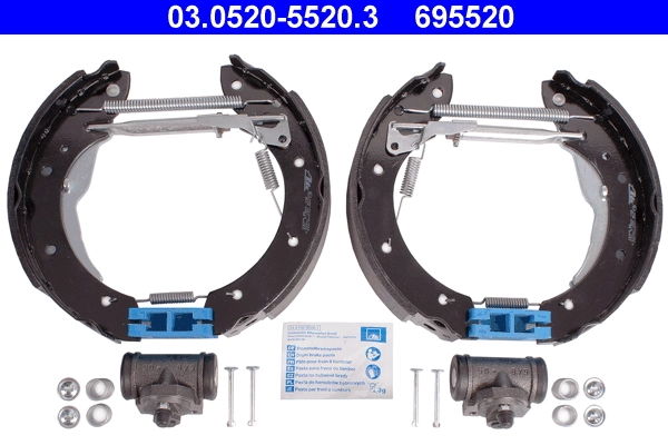 Piduriklotside komplekt ATE 03.0520-5520.3