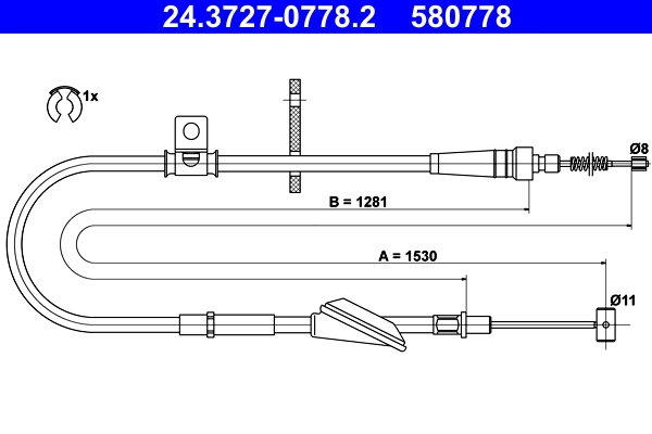 Tross, seisupidur ATE 24.3727-0778.2