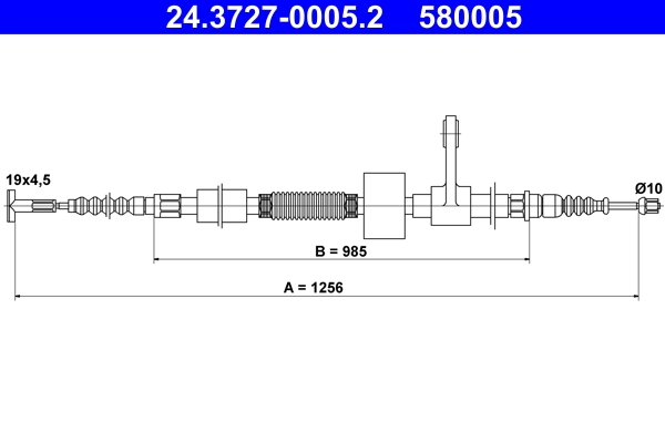 Tross, seisupidur ATE 24.3727-0005.2