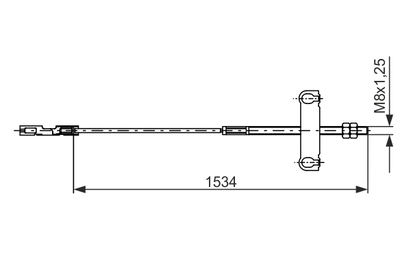 Tross, seisupidur BOSCH 1 987 482 195