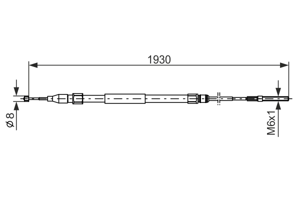 Tross, seisupidur BOSCH 1 987 477 821