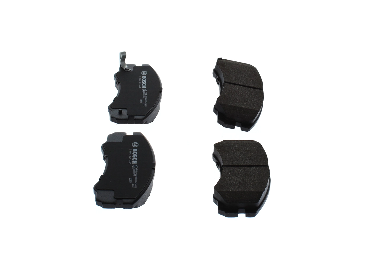 Piduriklotsi komplekt, ketaspidur BOSCH 0 986 424 442