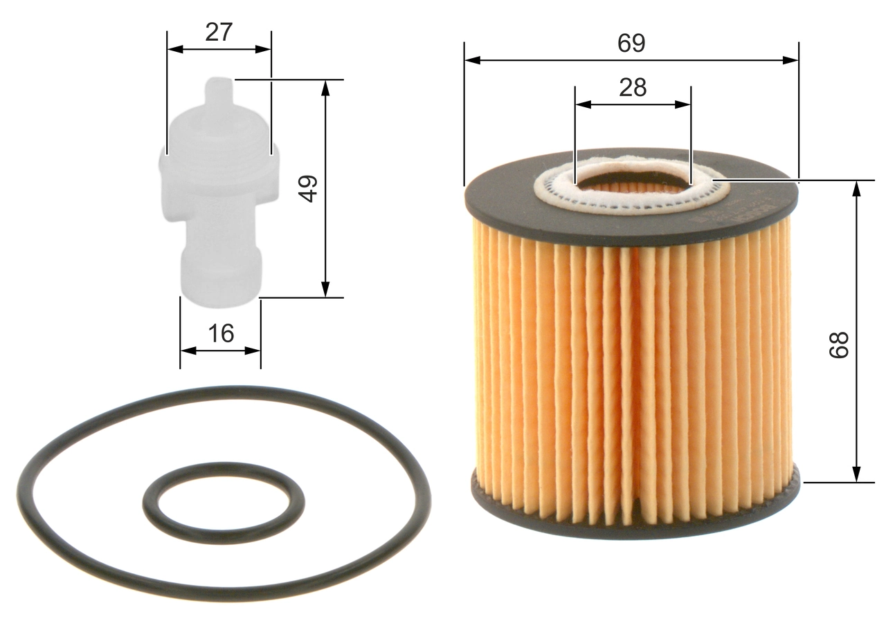 Õlifilter BOSCH F 026 407 098