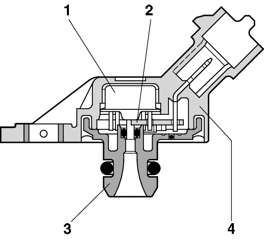 Andur, kompressorirõhk BOSCH 0 281 002 316