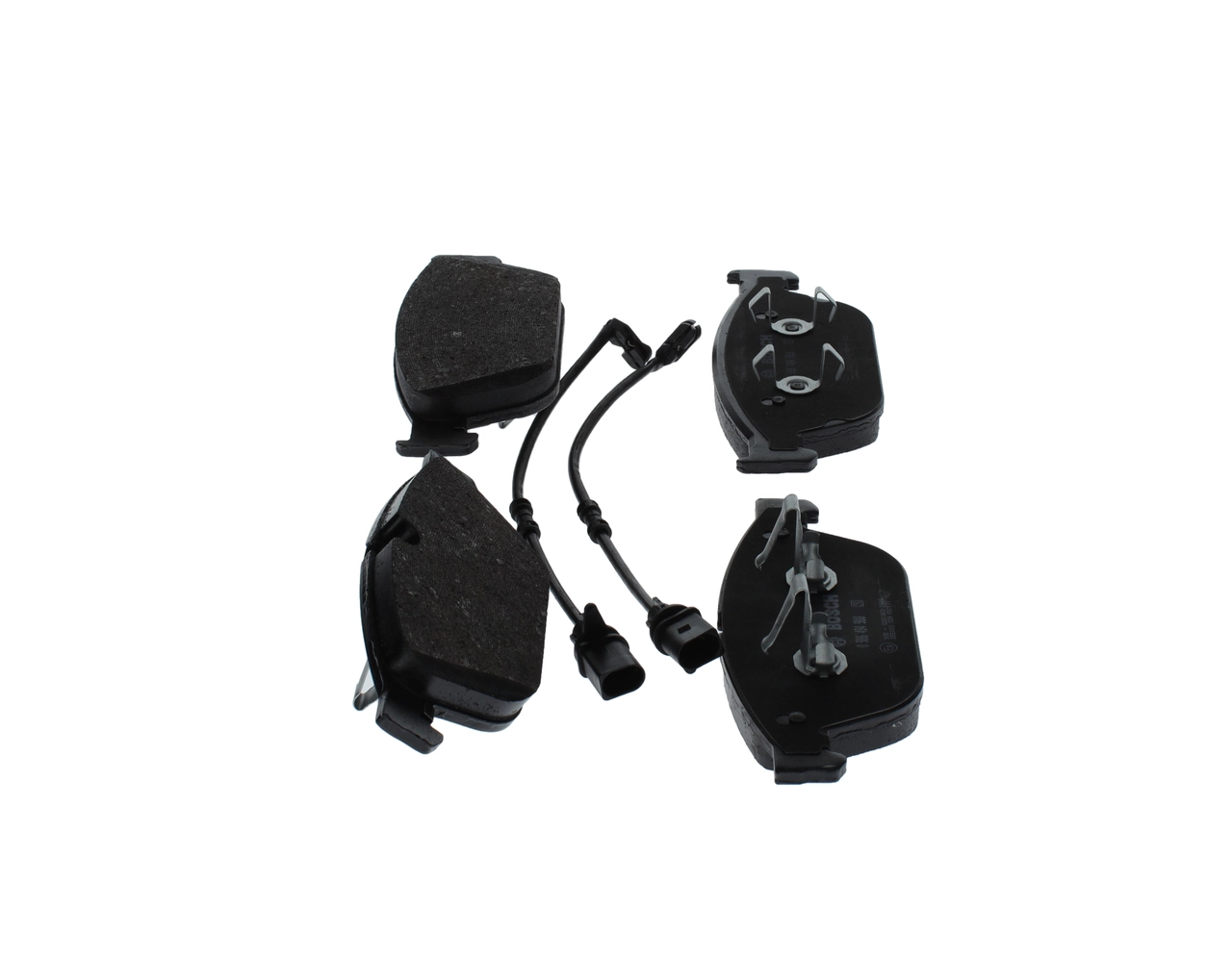 Piduriklotsi komplekt, ketaspidur BOSCH 0 986 494 988