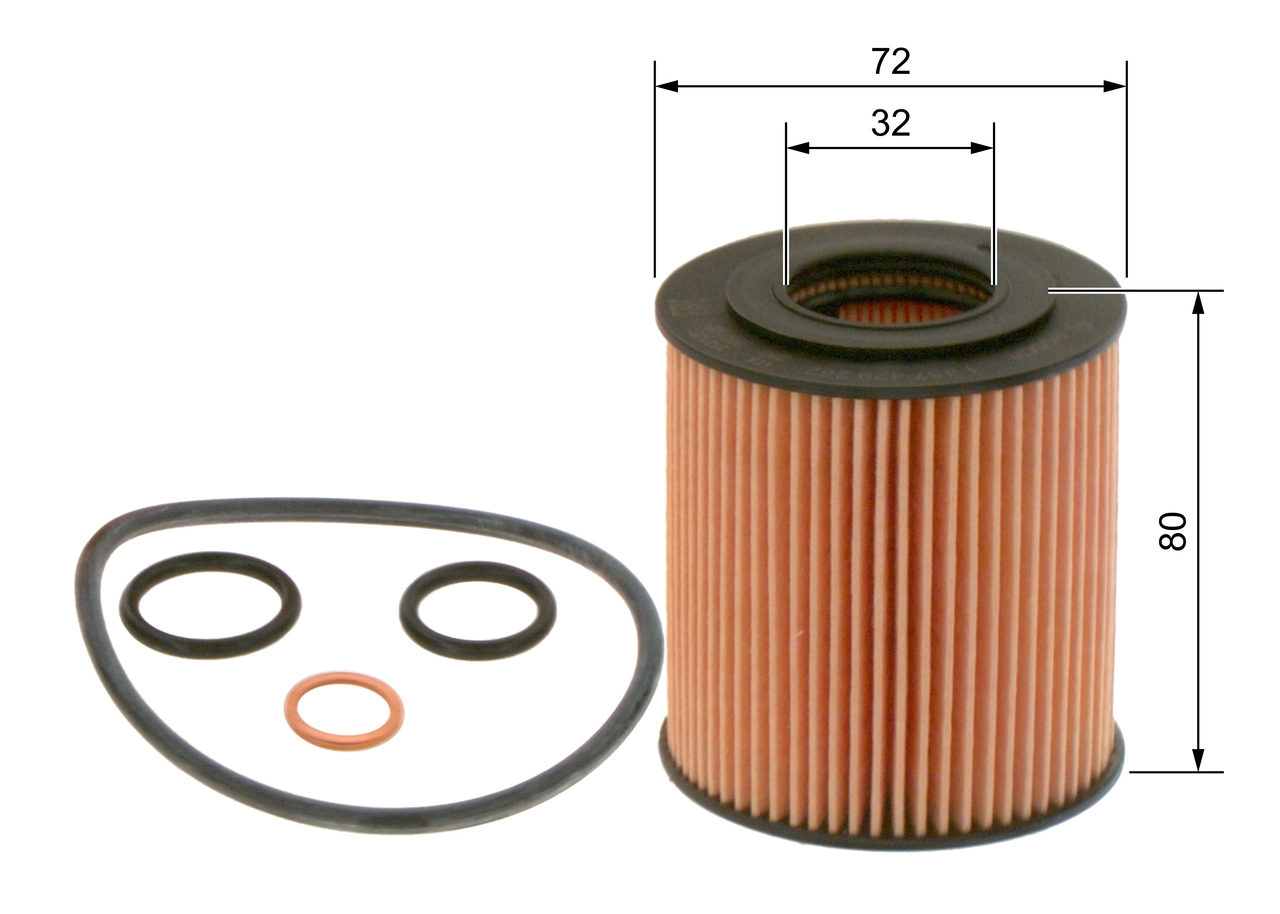 Õlifilter BOSCH 1 457 429 262