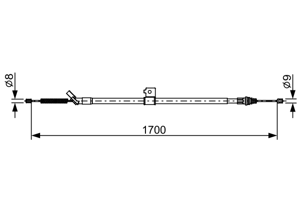 Tross, seisupidur BOSCH 1 987 482 631