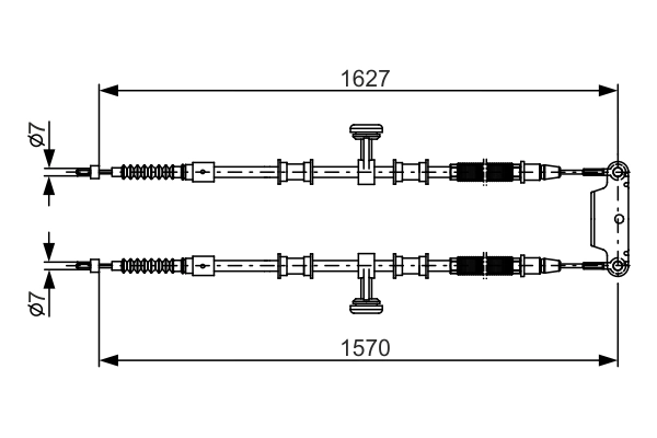 Tross, seisupidur BOSCH 1 987 482 147