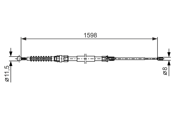 Tross, seisupidur BOSCH 1 987 482 379