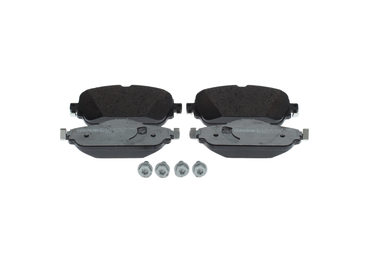 Piduriklotsi komplekt, ketaspidur BOSCH 0 986 460 128
