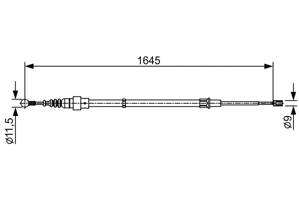 Tross, seisupidur BOSCH 1 987 482 451