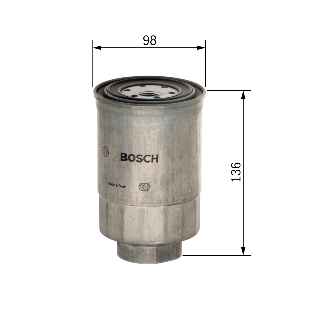 Kütusefilter BOSCH F 026 402 831