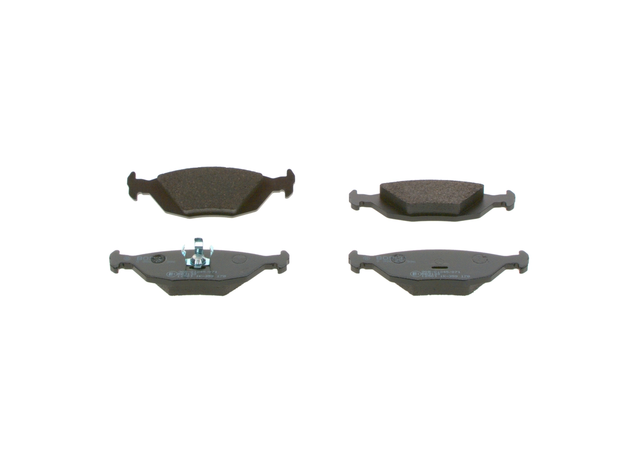 Piduriklotsi komplekt, ketaspidur BOSCH 0 986 460 996