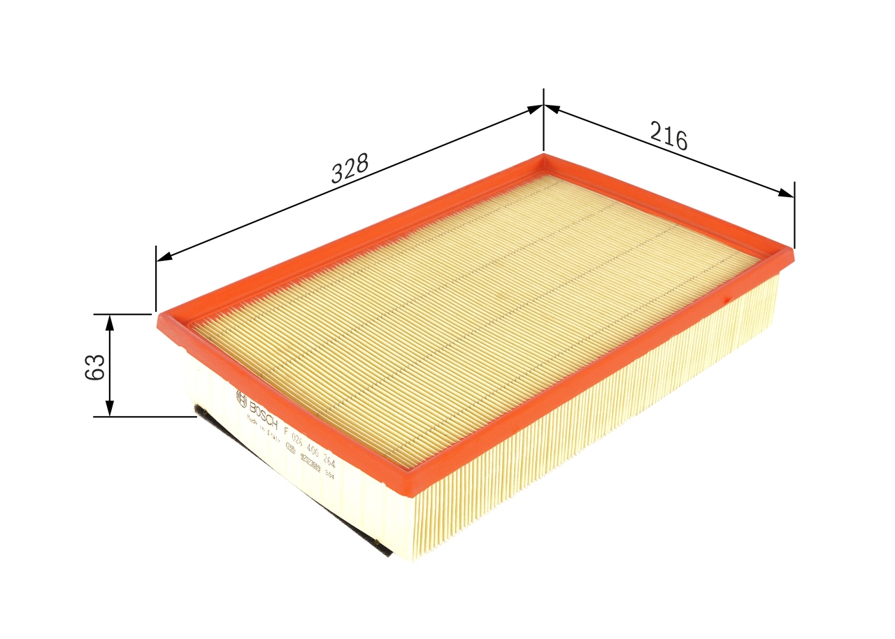 Õhufilter BOSCH F 026 400 264