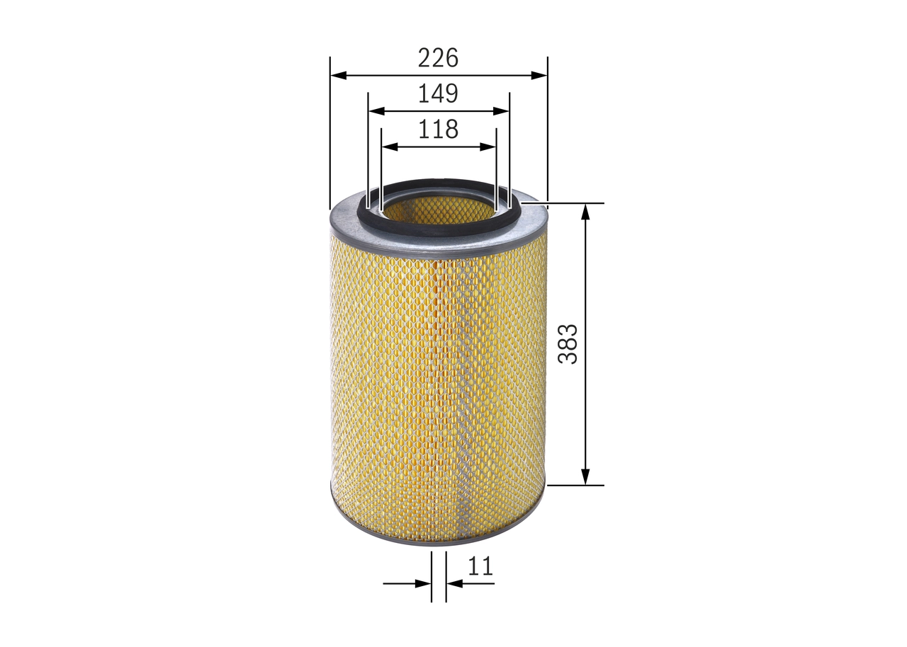 Õhufilter BOSCH 1 457 429 966