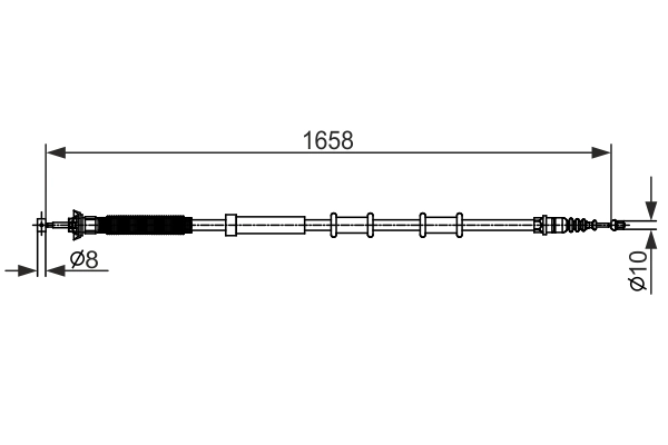 Tross, seisupidur BOSCH 1 987 482 581