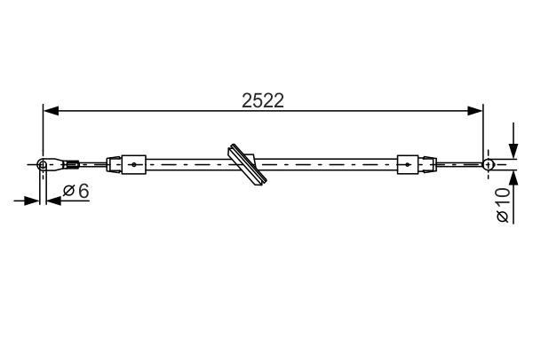 Tross, seisupidur BOSCH 1 987 482 029