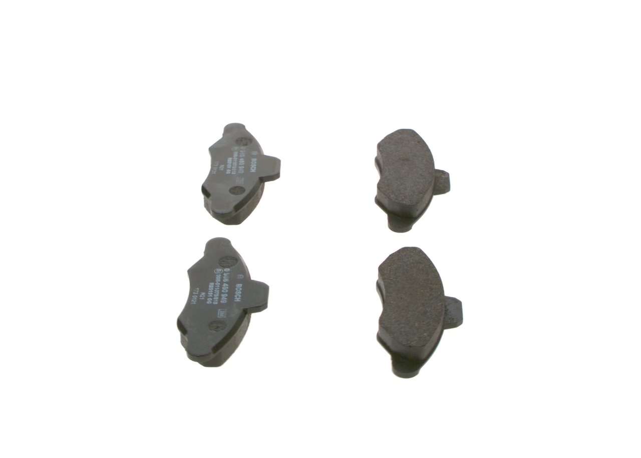 Piduriklotsi komplekt, ketaspidur BOSCH 0 986 460 949
