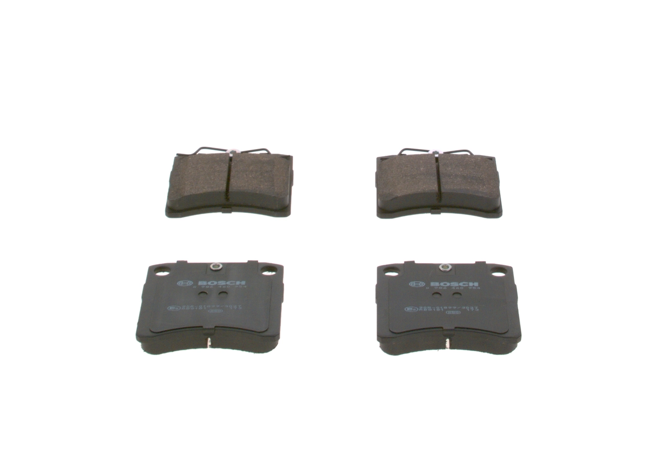 Piduriklotsi komplekt, ketaspidur BOSCH 0 986 460 954