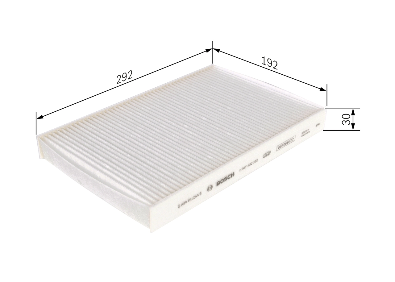 Filter, salongiõhk BOSCH 1 987 432 258