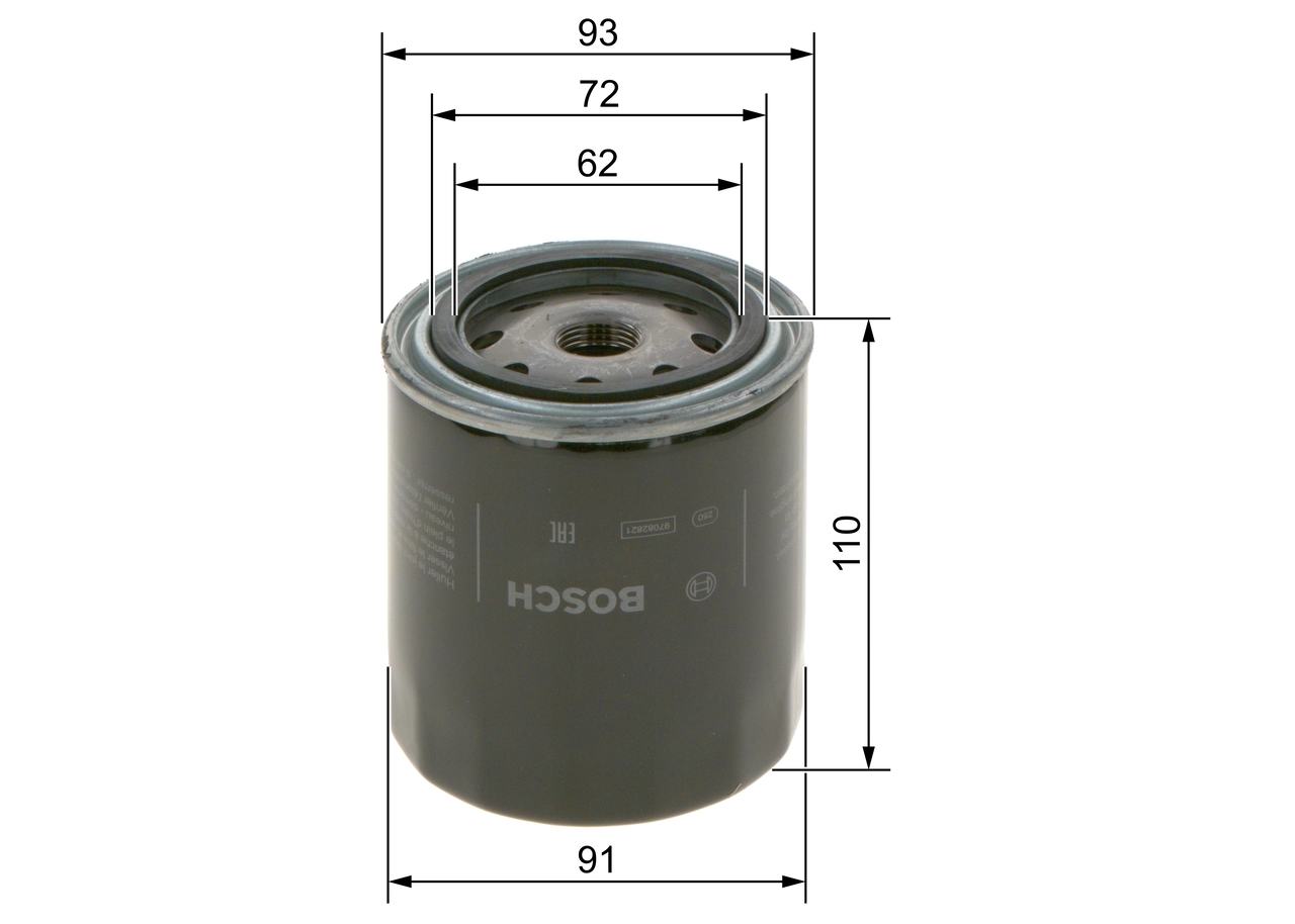 Õlifilter BOSCH F 026 407 267