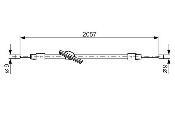 Tross, seisupidur BOSCH 1 987 482 331