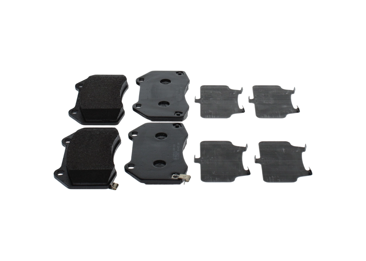 Piduriklotsi komplekt, ketaspidur BOSCH 0 986 494 718