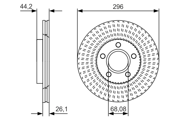 Piduriketas BOSCH 0 986 479 D15
