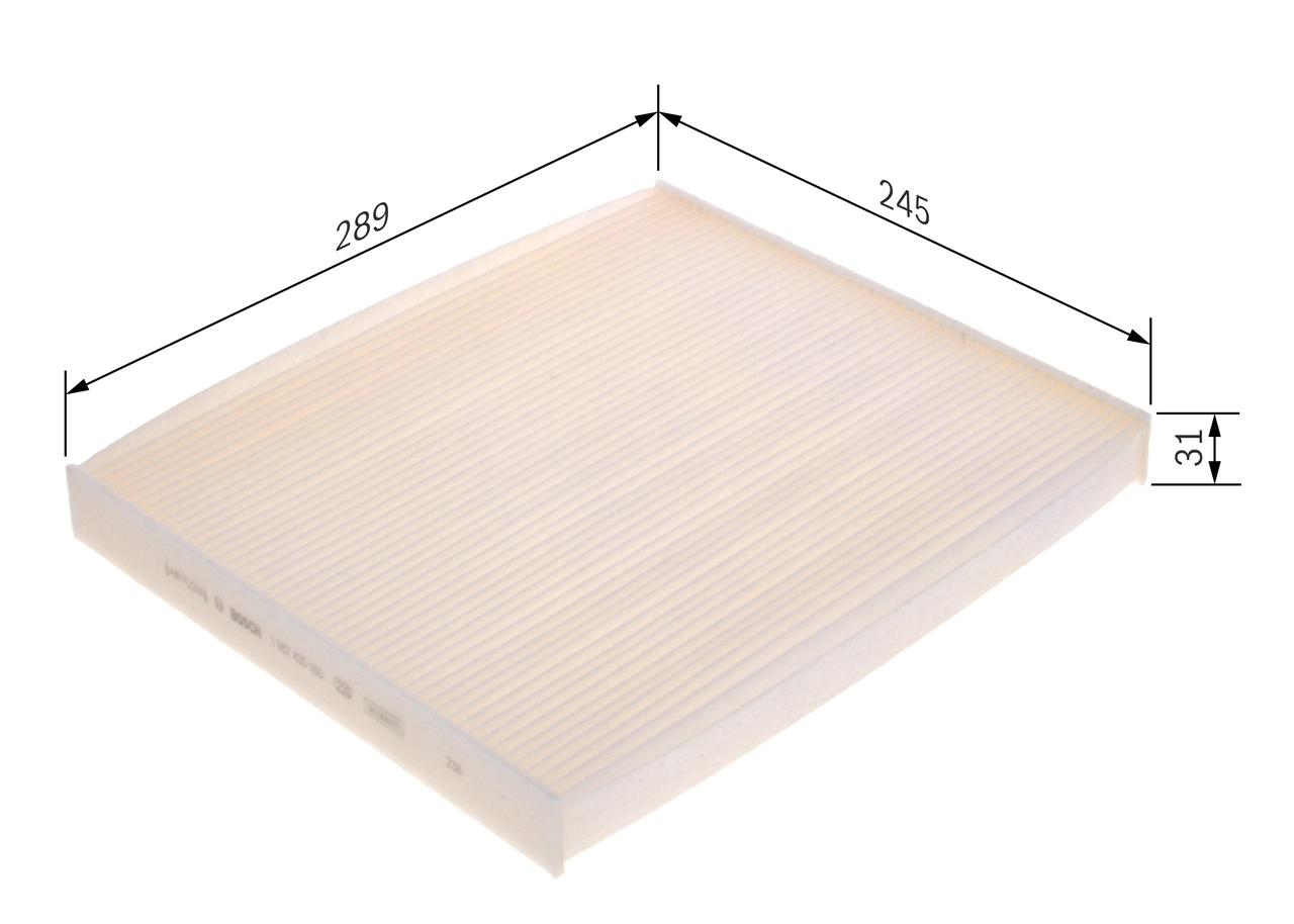 Filter, salongiõhk BOSCH 1 987 435 165