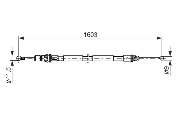 Tross, seisupidur BOSCH 1 987 477 116