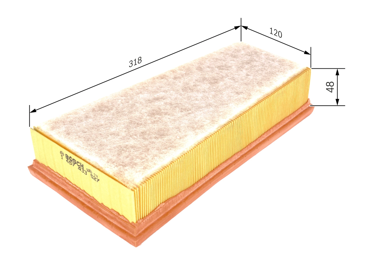 Õhufilter BOSCH 1 457 433 527