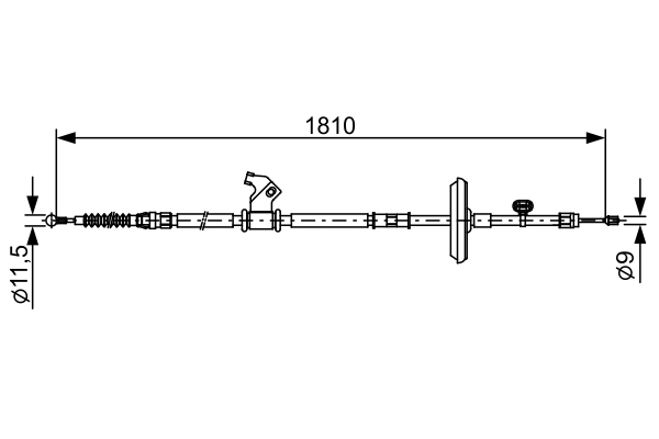 Tross, seisupidur BOSCH 1 987 482 507