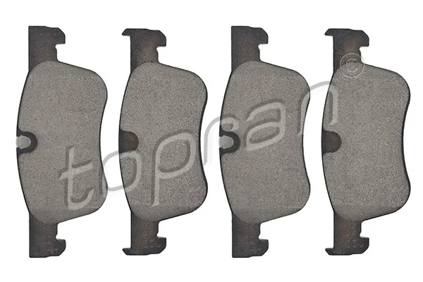 Piduriklotsi komplekt, ketaspidur TOPRAN 723 711