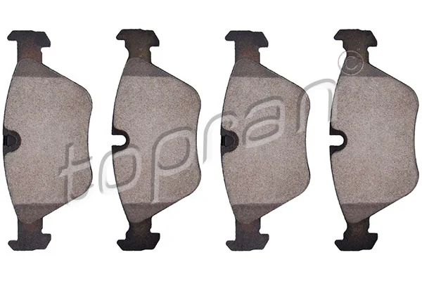 Piduriklotsi komplekt, ketaspidur TOPRAN 501 240