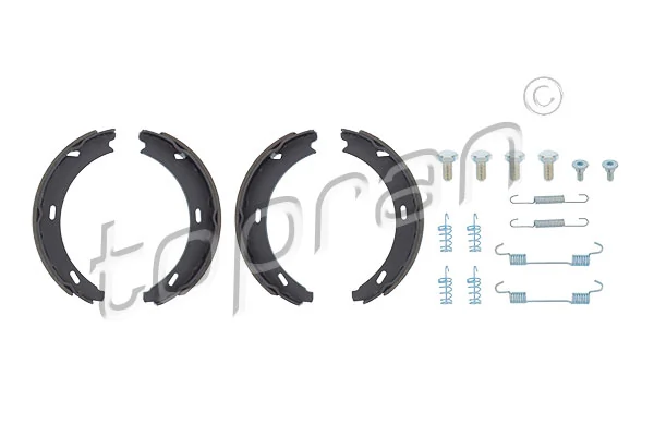 Piduriklotside komplekt, seisupidur TOPRAN 401 022