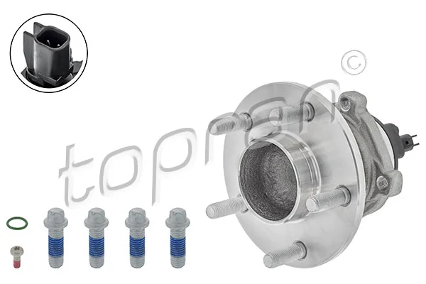 Rattalaagrikomplekt TOPRAN 304 094