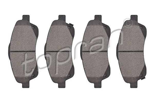 Piduriklotsi komplekt, ketaspidur TOPRAN 600 599