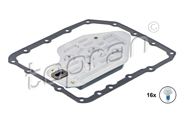 Hüdraulikafiltrikomplekt, automaatkäigukast TOPRAN 502 747