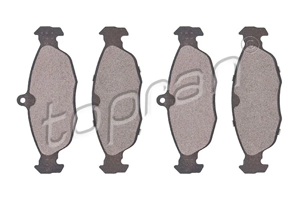 Piduriklotsi komplekt, ketaspidur TOPRAN 202 464
